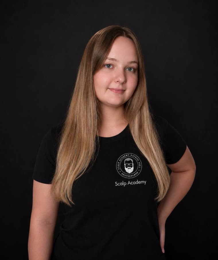 Vanessa Seel — Kundenbetreuung · Schulungskoordination bei Scalp Academy Nürnberg